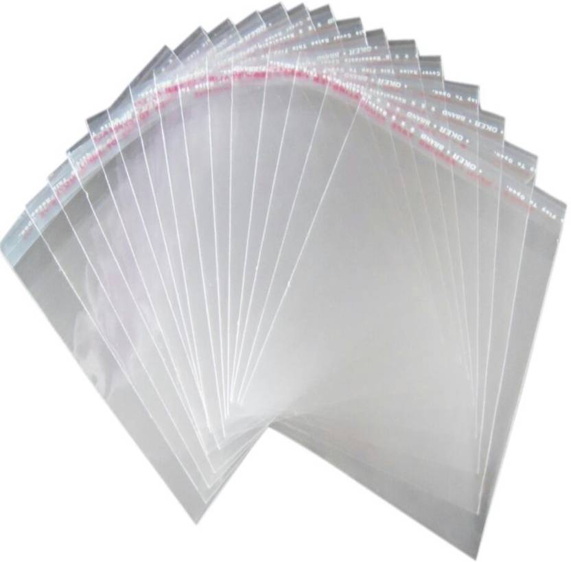 6x6 Inch - PP Cover Plain Clear Transparent Packing Pouches  Vivid Print  India - Get Your Jazzy Imagination Printing Online