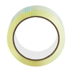 VIBHU Cello Tape 2 inch/48mm Width x 25 Meter Length - Pack of 6