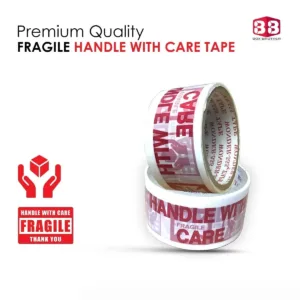 Branded Handle with Care Packaging Tape (2″ Inch 60mtr) 72pcs