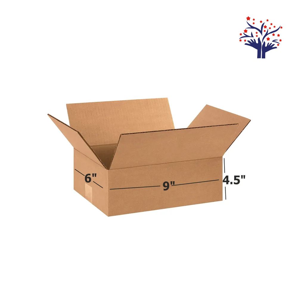 3 Ply Brown Corrugated Box Size 9x6x4.5 Inch |Carton Box, Ecommerce & Courier Packaging Box