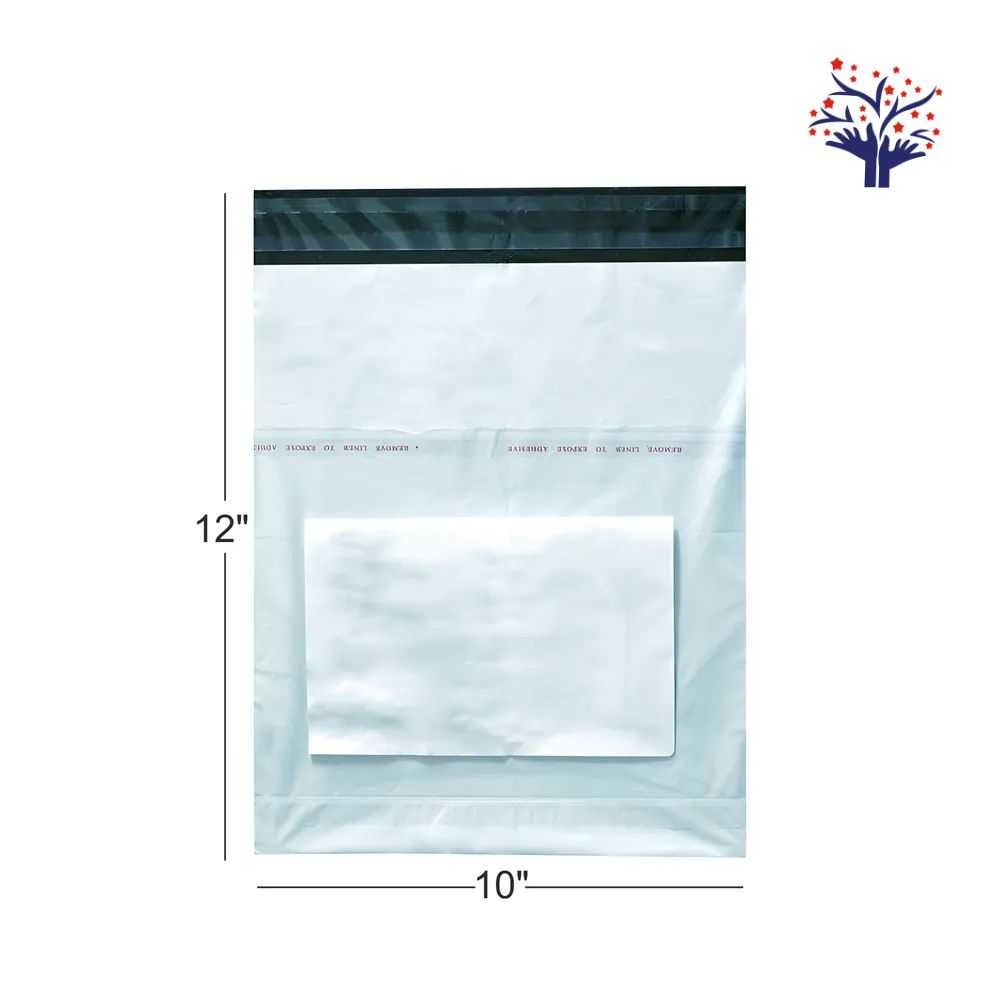10x12 Inches Polybags for Packaging | Clear Plastic Bags | Wholesale Poly Bags for Shipping & Storage