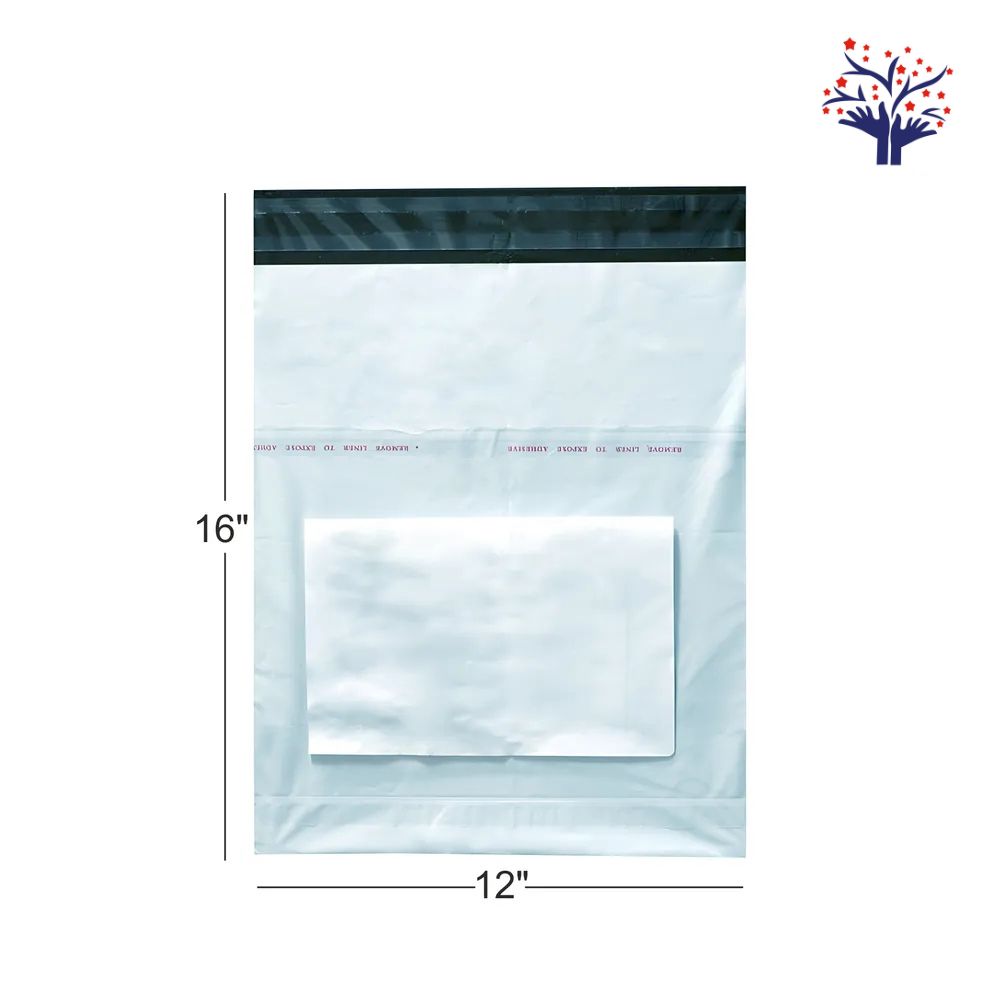 12x16 Inches Polybags for Packaging | Clear Plastic Bags | Bulk Shipping & Storage Poly Bags