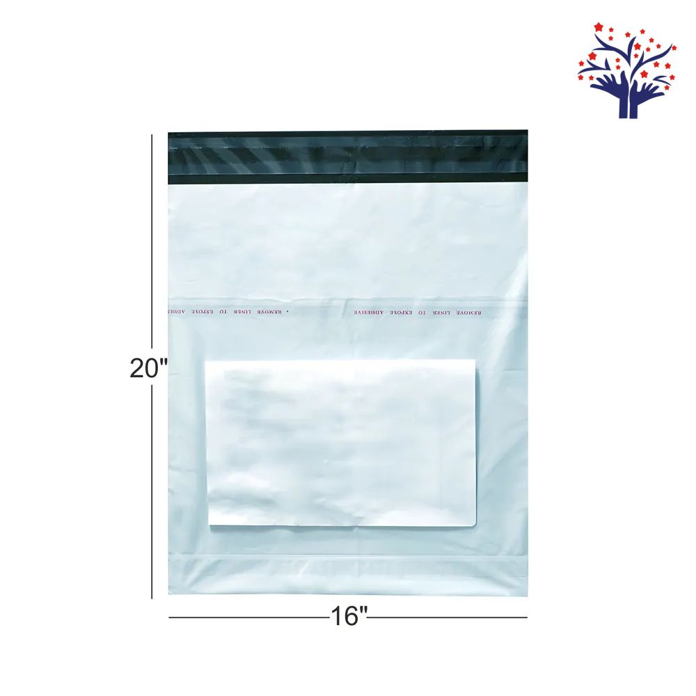 16x20 Inch Polybags with POD Jacket for Commerce Shipping