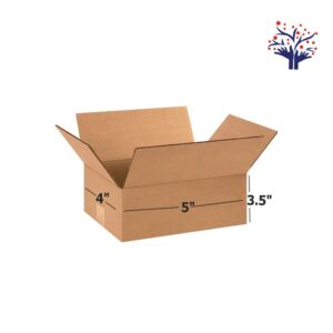 3 Ply Brown Corrugated Packing Box 5x4x3.5 Inch, Shipping Box, Packaging Box