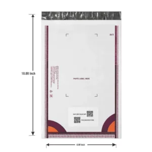 8x10 Inch Meesho Polybag with Barcode for Secure Ecommerce Packaging & Shipping